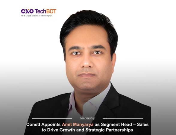 Constl has announced the appointment of Amit Manyarya as Segment Head